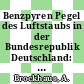 Benzpyren Pegel des Luftstaubs in der Bundesrepublik Deutschland: Arbeiten aus dem Messstellen Projekt.