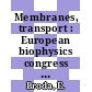 Membranes, transport : European biophysics congress 0001: proceedings vol 0003 : Baden, 14.09.71-17.09.71.