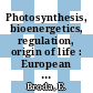 Photosynthesis, bioenergetics, regulation, origin of life : European biophysics congress 0001: proceedings vol 0004 : Baden, 14.09.71-17.09.71.
