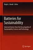Batteries for sustainability : selected entries from the Encyclopedia od Sustainability Science and Technology /