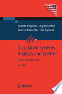 Dissipative Systems Analysis and Control [E-Book] : Theory and Applications /
