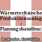 Wärmetechnische Produktionsanlagen : Planungshandbuch /