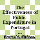 The Effectiveness of Public Expenditure in Portugal [E-Book] /
