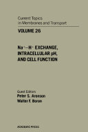 Na plus h plus exchange, intracellular ph, and cell function /