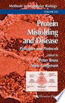 Protein Misfolding and Disease [E-Book] : Principles and Protocols /