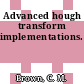 Advanced hough transform implementations.