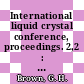 International liquid crystal conference, proceedings. 2,2 : Kent, OH, 12.08.68-16.08.68.