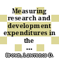 Measuring research and development expenditures in the U.S. economy / [E-Book]