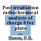Post irradiation radiochcemical analysis of charge 8 for pluto loop 'A' [E-Book]