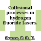 Collisional processes in hydrogen fluoride lasers.