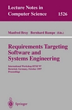Requirements Targeting Software and Systems Engineering [E-Book] : International Workshop RTSE '97, Bernried, Germany, October 12-14, 1997 /