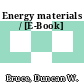 Energy materials / [E-Book]