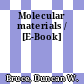 Molecular materials / [E-Book]