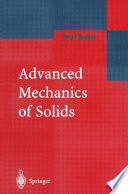 Advanced Mechanics of Solids [E-Book] /