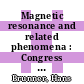 Magnetic resonance and related phenomena : Congress Ampere : 0019: proceedings : Heidelberg, 27.09.76-01.10.76.