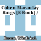 Cohen-Macaulay Rings [E-Book] /