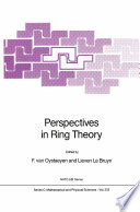 Perspectives in Ring Theory [E-Book] /