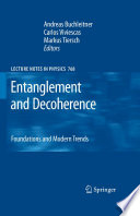 Entanglement and Decoherence [E-Book] : Foundations and Modern Trends /