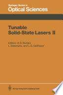 Tunable Solid-State Lasers II [E-Book] : Proceedings of the OSA Topical Meeting, Rippling River Resort, Zigzag, Oregon, June 4–6, 1986 /