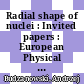 Radial shape of nuclei : Invited papers : European Physical Society Nuclear Physics Divisional Conference. 2 : Krakow, 22.06.76-25.06.76 /