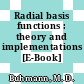 Radial basis functions : theory and implementations [E-Book] /