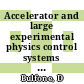 Accelerator and large experimental physics control systems [Compact Disc] : proceedings of the 7th International Conference on Accelerator and Large Experimental Physics Control Systems, 4. - 8. October 1999 Trieste, Italy : Icalepcs 99 /