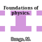 Foundations of physics.