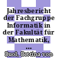 Jahresbericht der Fachgruppe Informatik in der Fakultät für Mathematik, Informatik und Naturwissenschaften der RWTH Aachen. 1999 /