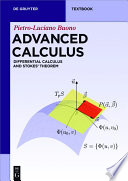 Advanced calculus : differential calculus and Stokes' theorem [E-Book] /