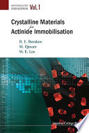Crystalline materials for actinide immobilisation /