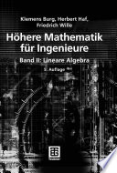 Höhere Mathematik für Ingenieure. 2. Lineare Algebra [E-Book] /