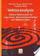 Vektoranalysis [E-Book] : höhere Mathematik für Ingenieure, Naturwissenschaftler und Mathematiker /
