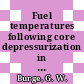 Fuel temperatures following core depressurization in a bebble bed thorium fueled HTR /