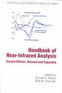 Handbook of near-infrared analysis /