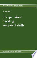 Computerized buckling analysis of shells [E-Book] /