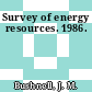 Survey of energy resources. 1986.