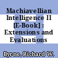 Machiavellian Intelligence II [E-Book] : Extensions and Evaluations /