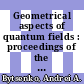 Geometrical aspects of quantum fields : proceedings of the 2000 Londrina workshop : State University of Londrina, Brazil, 17-22 April 2000 [E-Book] /