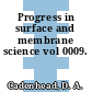Progress in surface and membrane science vol 0009.