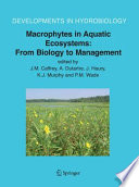 Macrophytes in Aquatic Ecosystems: From Biology to Management [E-Book] : Proceedings of the 11th International Symposium on Aquatic Weeds, European Weed Research Society /