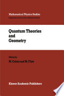 Quantum Theories and Geometry [E-Book] /