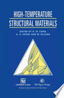 High-temperature Structural Materials [E-Book] /