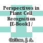 Perspectives in Plant Cell Recognition [E-Book] /