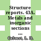 Structure reports. 43A. Metals and inorganic sections : for 1977.