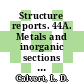 Structure reports. 44A. Metals and inorganic sections : for 1978.