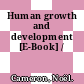 Human growth and development [E-Book] /