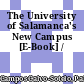 The University of Salamanca's New Campus [E-Book] /