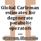 Global Carleman estimates for degenerate parabolic operators with applications [E-Book] /