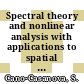 Spectral theory and nonlinear analysis with applications to spatial ecology : Universidad Complutense de Madrid, Spain, 14-15 June 2004 [E-Book] /