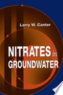 Nitrates in groundwater /